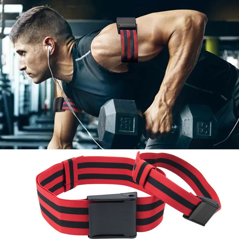 Occlusion Bands Weight Bodybuilding Blood Flow Restriction Bands Arm Leg Wraps Fast Muscle Growth Gym Equipment