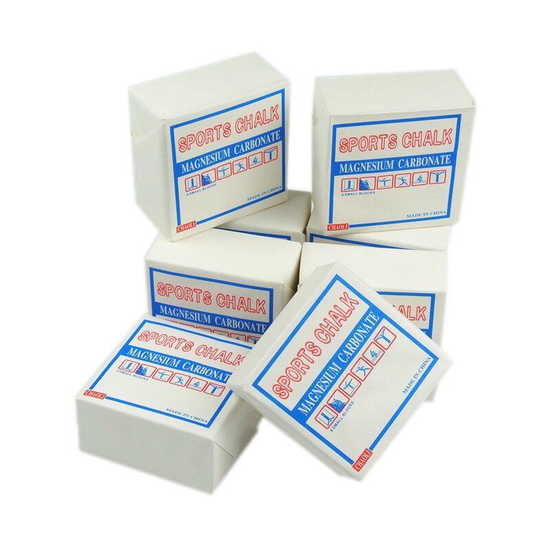 2/4/8pcs Rhythmic Gymnastics Non-slip Magnesium Blocks Weightlifting Sports Brick Gymnastics Climbing Fitness Training