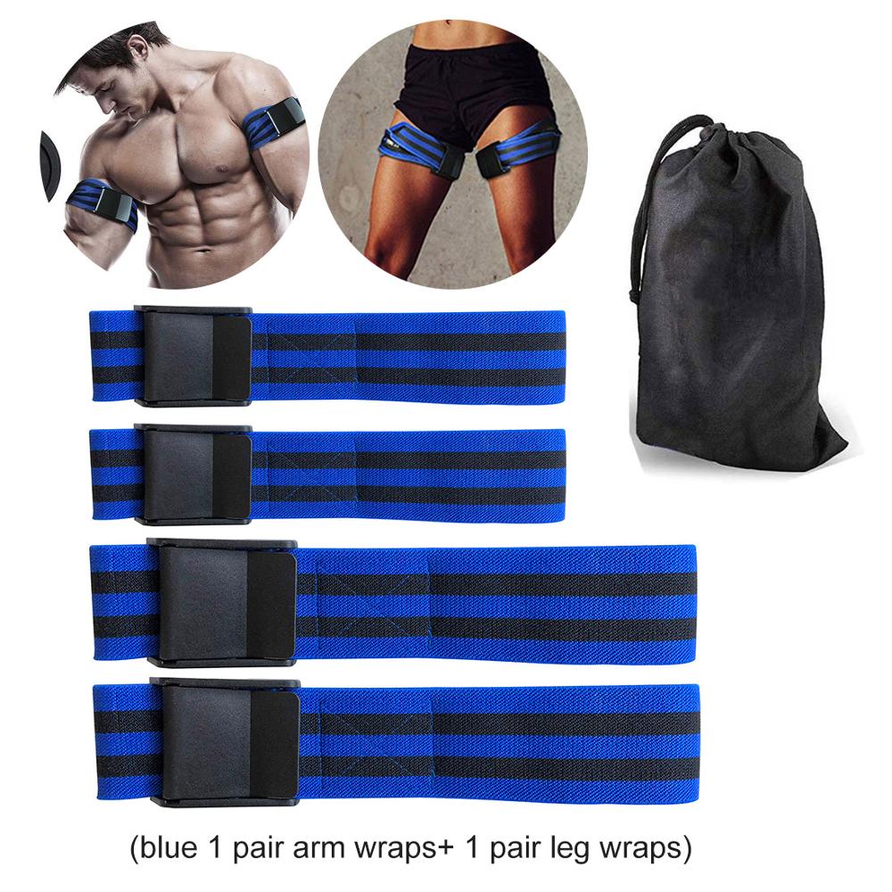 Fitness Occlusion Training Bands Bodybuilding Blood Flow Restriction Bands  Men Women Arm Leg Muscle Growth For Gym