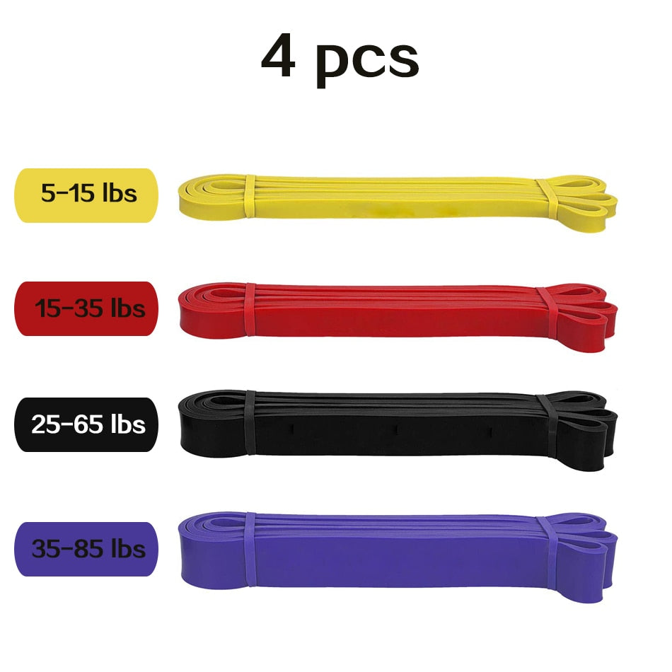 Fitness Rubber Resistance Bands