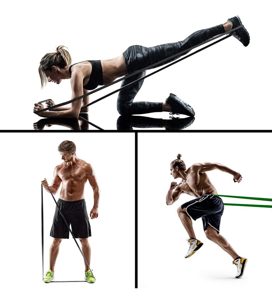 Fitness Rubber Resistance Bands