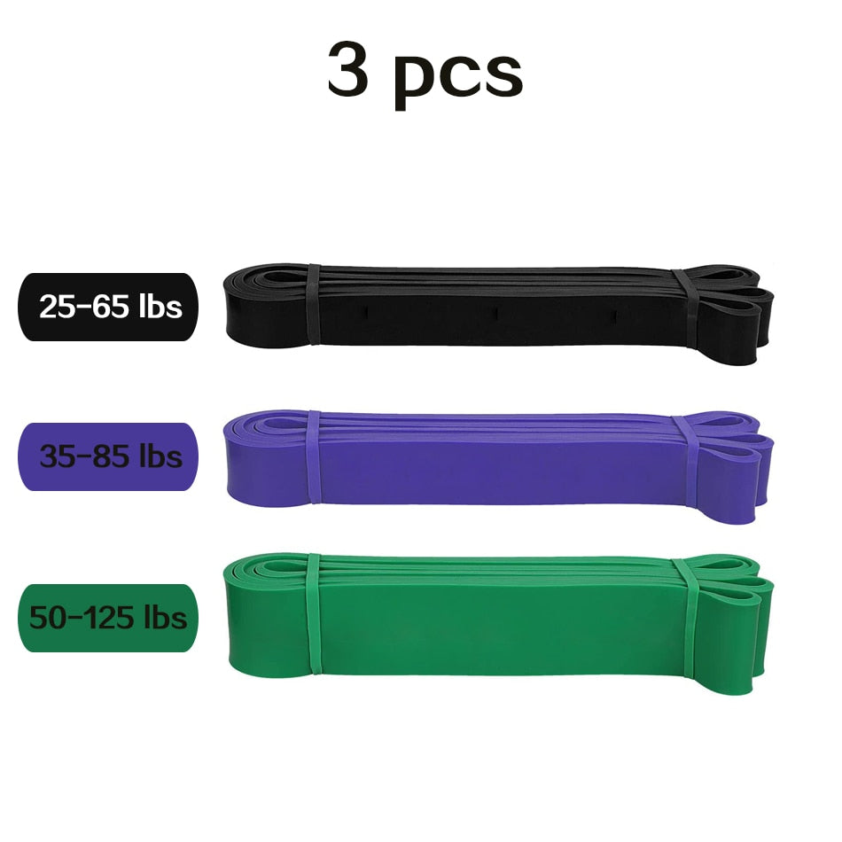 Fitness Rubber Resistance Bands