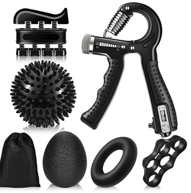 Adjustable Hand Grip Strengthener with optional counter