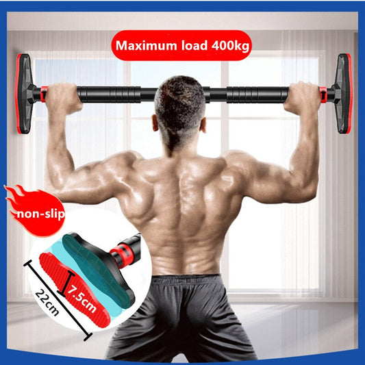 400kg Adjustable Door Horizontal Bars Exercise Home Workout Gym Chin Up Training Pull Up Bar Sport Fitness Equipments