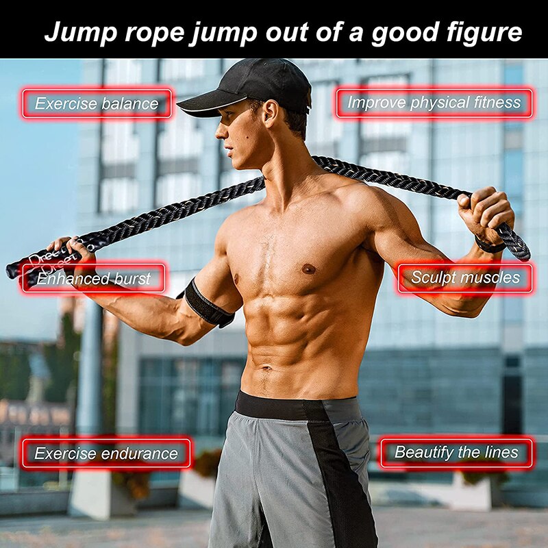 Heavy Weighted Jump Skipping Rope